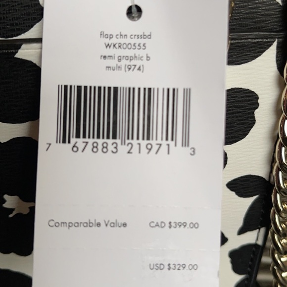 Kate Spade remi graphic blooms flap chain crossbody - Picture 15 of 16